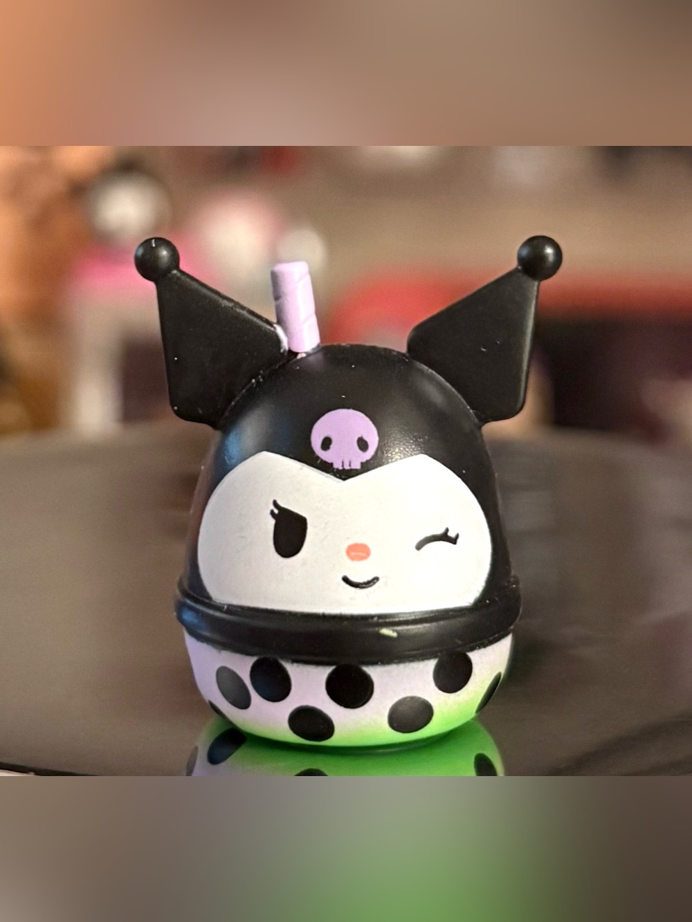 Sanrio Kuromi Boba 1" Squish A Long Squishmallow Accessory